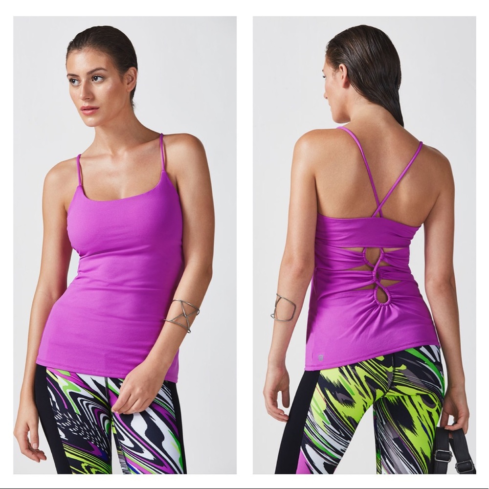 Like-New FABLETICS Magenta Bailey Tank
